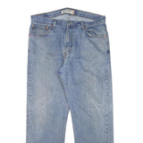 LEVI'S 505 Mens Jeans Blue Regular Straight Denim Medium W34 L29 Classic Cotton