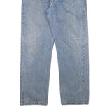 LEVI'S 505 Mens Jeans Blue Regular Straight Denim Medium W34 L29 Classic Cotton