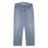LEVI'S 505 Mens Jeans Blue Regular Straight Denim Medium W34 L29 Classic Cotton