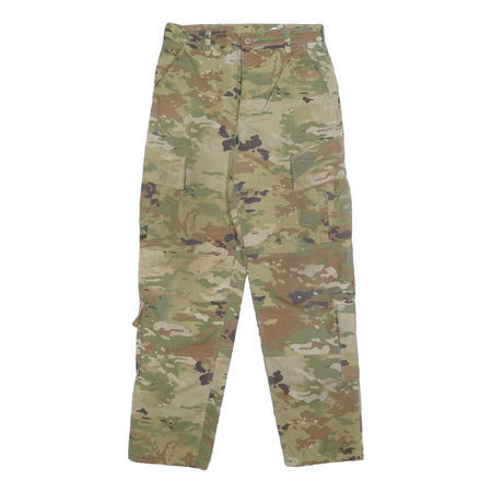 TULLAHOMA INDUSTRIES Mens Cotton Blend Regular Cargo Trousers Camouflage Pattern