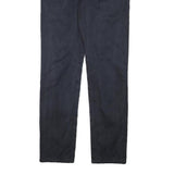 CARHARTT WIP Mens Blue & Navy Slim Straight Cotton Blend Trousers W31 L31 Casual