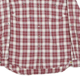 CARHARTT Womens Red & White Checked Shirt XL Long Sleeve Button Cotton Blend