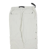 ARTIME Womens Polyester White Regular Fit Straight Leg Trousers W32 L28