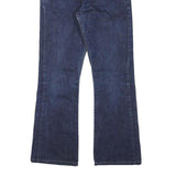 LEVI'S Womens Jeans Blue Regular Bootcut Denim Raw W25 L27 Classic Style