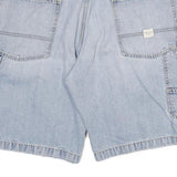 LEVI'S Mens Shorts Blue Denim Casual Relaxed 2XL W36