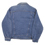 HAYES Mens Blue Denim Jacket M Cotton Blend Button Closure Classic Fit