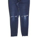 LEVI'S 311 Womens Slim Skinny Denim Dark Blue W29 L25 Distressed Stylish Jeans