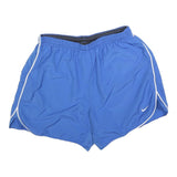 NIKE Mens Blue Sports Running Shorts L W32 Lightweight Athletic