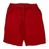 Age 7 Drawstring Polo By Ralph Lauren Shorts - Smallw 6L Red Cotton