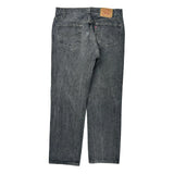 501 Levis Jeans - 36W 32L Grey Cotton