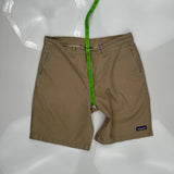 Patagonia Chino Shorts - 32W 9L Khaki Cotton