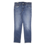 LEVI'S 511 BIG E Mens Jeans Blue Slim Straight Denim Medium W34 L32 Classic