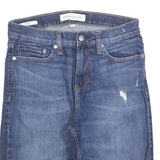 CALVIN KLEIN JEANS Mens Denim Blue Casual S W29 Cotton Blend Shorts
