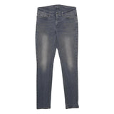 LEVI'S Demi Curve Mid Rise Skinny Womens Jeans Blue Slim Skinny Denim W29 L32