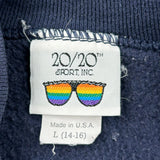 Syracuse Orangemen, Age 14-16 20/20 College Sweatshirt - Large Navy Cotton