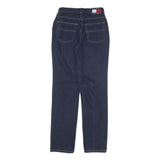 TOMMY HILFIGER Womens Jeans Blue Regular Straight Denim Dark W26 L32 Classic Fit
