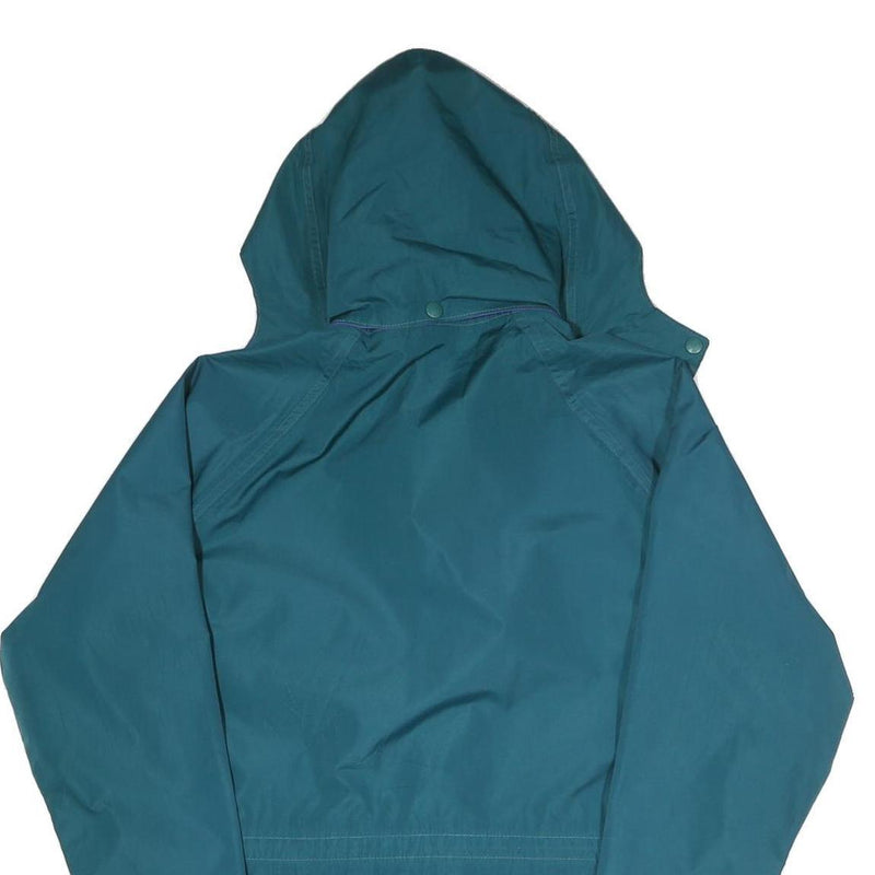 SIERRA DESIGNS Womens Green & Purple Outdoor Jacket UK 12 Polyester Blend Zip