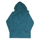 SIERRA DESIGNS Womens Green & Purple Outdoor Jacket UK 12 Polyester Blend Zip