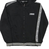 TERROR Mens Black Zip Hoodie S Skull Graphic Death Cant Stop Us