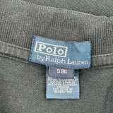 Age 8 Polo By Ralph Lauren Long Sleeve Polo Shirt - Small Black Cotton