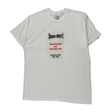 Hanes T-Shirt - XL White Cotton