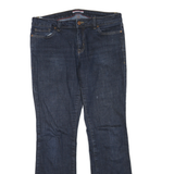 TOMMY HILFIGER Womens Jeans Blue Regular Straight Denim Dark W34 L32 Classic Fit