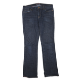 TOMMY HILFIGER Womens Jeans Blue Regular Straight Denim Dark W34 L32 Classic Fit