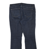 TOMMY HILFIGER Womens Jeans Blue Regular Straight Denim Dark W34 L32 Classic Fit