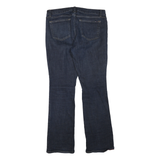 TOMMY HILFIGER Womens Jeans Blue Regular Straight Denim Dark W34 L32 Classic Fit