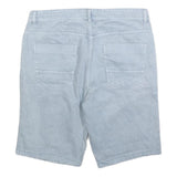 KIARI Womens Shorts Blue Denim M W32 Cotton Blend Casual Lightweight