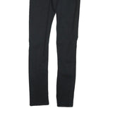 G-STAR Womens Black Slim Skinny Denim Light W25 L23 Zip Cotton Blend Jeans