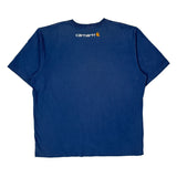 Carhartt T-Shirt - XL Blue Cotton
