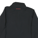 MAMMUT Womens Black Softshell Jacket M Polyester Blend Zip Outdoor Performance