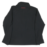 MAMMUT Womens Black Softshell Jacket M Polyester Blend Zip Outdoor Performance