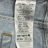 Carhartt Jeans - 34W 34L Blue Cotton