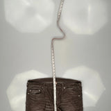 True Religion Slim Fit Jeans - 36W 32L Brown Cotton Blend