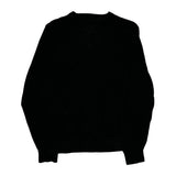 Tommy Hilfiger V-Neck Sweater - Medium Black Cotton