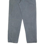 WRANGLER Womens Jeans Blue Relaxed Straight Denim Medium W34 L32 Classic Zip