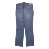 LEVI'S 505 Womens Jeans Blue Regular Straight Denim Medium W30 L30 Classic Fit