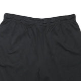 NIKE Mens Black Casual Polyester Blend Sports Shorts XL W34 Lightweight Comfort