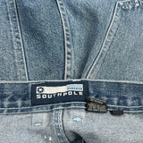 Southpole Graphic Jeans - 35W 28L Blue Denim