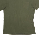 PENDLETON Mens Green & Grey Plain Pocket T-Shirt S Short Sleeve Crew Neck Cotton