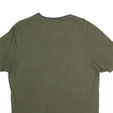 PENDLETON Mens Green & Grey Plain Pocket T-Shirt S Short Sleeve Crew Neck Cotton