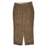 Nautica Cord Trousers - 36″ Waist Brown Corduroy
