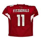 Cardinals Reebok Nfl Football Jersey - 2XL Red Polyester