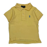 Age 18 Months Ralph Lauren Polo Shirt - Large Yellow Cotton