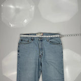 Levis 505 Jeans - 36W 30L Light Wash Cotton