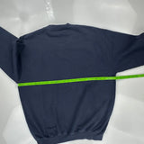 Chicago Bears Nfl Football Sweatshirt - Large Navy Cotton