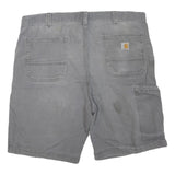 CARHARTT Mens Shorts Grey Casual Relaxed Fit L W38 Cargo Pocket Workwear