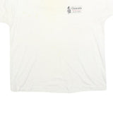 SCREEN STARS BEST Mens White T-Shirt XL Short Sleeve Crew Neck Dewars Graphic